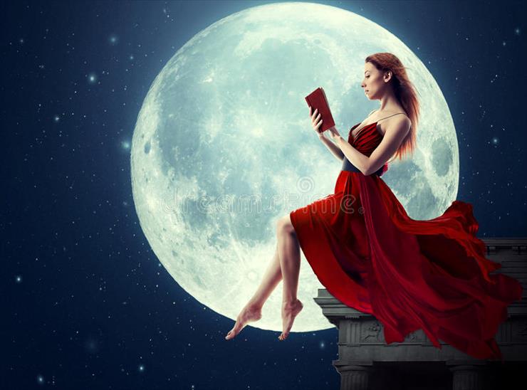 Ona i księżyc - libro-de-lectura-de-la-mujer-sobre-la-luna-llena-49151947.jpg